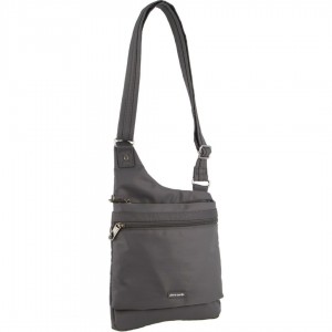 Anti-Theft Range Pierre Cardin Anti-Theft Cross Body Bag Feminino Cinzentas | 3274-XRMJA