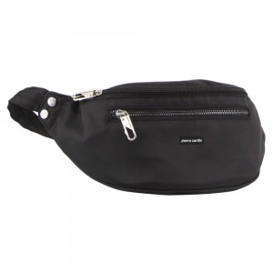 Anti-Theft Range Pierre Cardin Anti-Theft Waist Bag Feminino Pretas | 4517-VIEYN