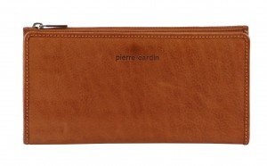 Bi-Fold Wallets Pierre Cardin Genuine Leather Bi-Fold Wallet Feminino Marrom | 8975-WISGY