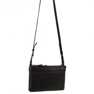 Bolsas Crossbody Pierre Cardin leather Pleated-Design Cross-Body Bag Feminino Pretas | 4287-RSKPU