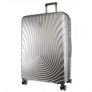 Cabin Cases Pierre Cardin 54cm CABIN Hard Shell Case Travel Prateadas | 6574-MRIAT