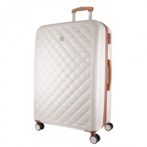 Cabin Cases Pierre Cardin 54cm CABIN Hard Shell Case Masculino Branco | 9540-SMVAF