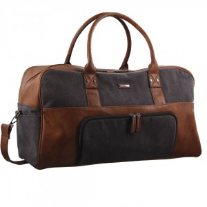 Canvas Bags Pierre Cardin Canvas Overnight Bag Masculino Marrom | 4163-WSKFE