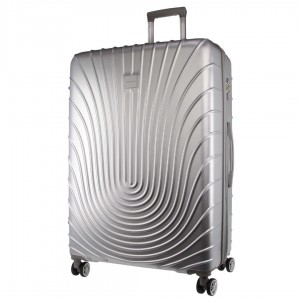 Hard Shell Cases Pierre Cardin 70cm MEDIUM Hard Shell Case Travel Prateadas | 5879-SFCLG