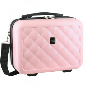 Hard Shell Cases Pierre Cardin Hard Shell Beauty Case Travel Rosa | 5397-OLJMP