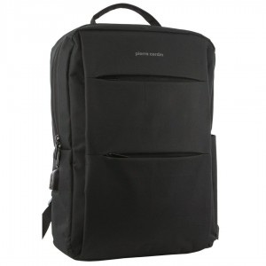 Laptop Pierre Cardin Travel & Business Backpack with Built-in USB Port Travel Pretas | 7563-VCITK