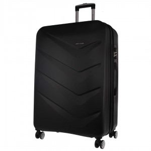 Large Cases Pierre Cardin 80cm LARGE Hard Shell Case Travel Pretas | 7613-SUOZF