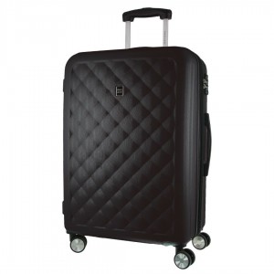 Malas De Viagem Pierre Cardin 70cm MEDIUM Hard Shell Case Travel Pretas | 2853-OASUT