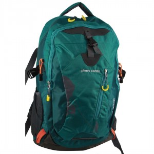 Mochila De Viagem Pierre Cardin Nylon Travel & Sport Medium Backpack Travel Verdes | 0415-WIBHO