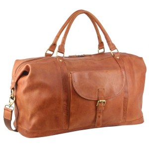 Overnight Bags Pierre Cardin Rustic Leather Business Overnight Bag Masculino Marrom | 6589-GIFWY