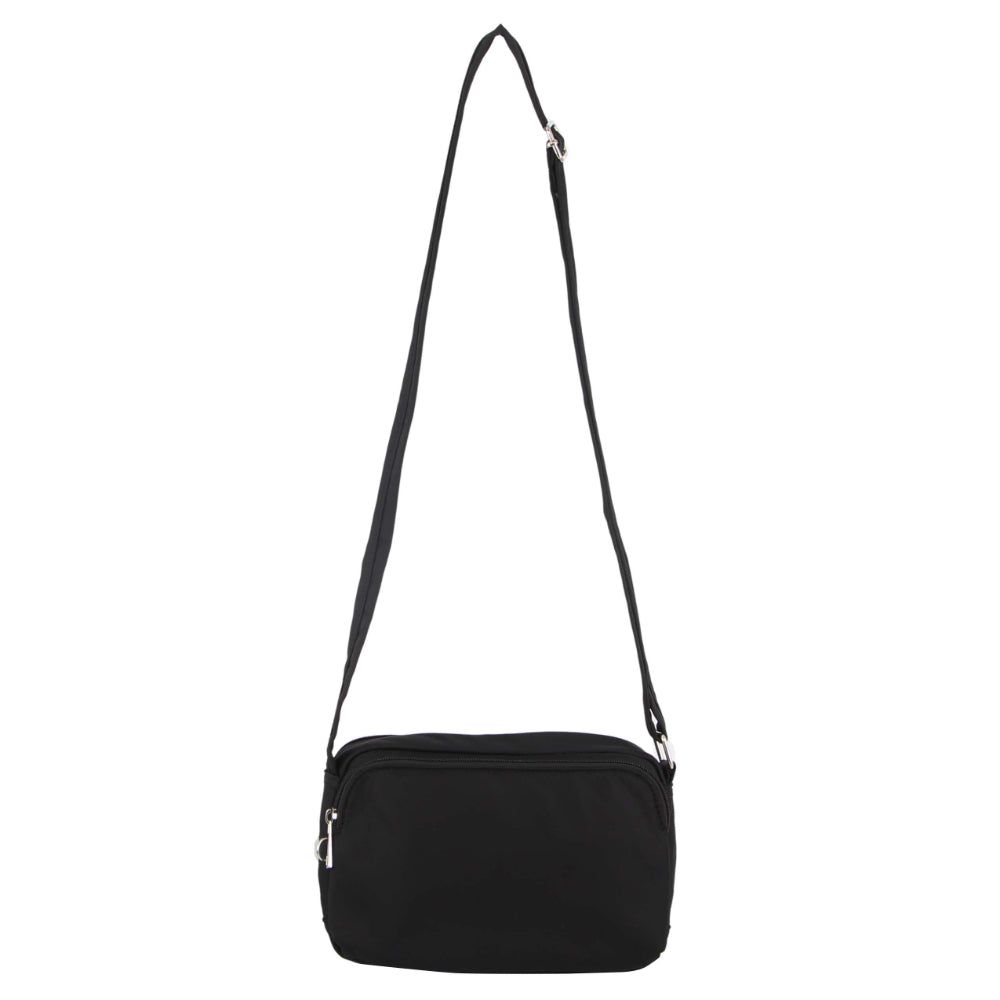 Anti-Theft Range Pierre Cardin Anti-Theft Cross Body Bag Travel Pretas | 1768-UHAYL