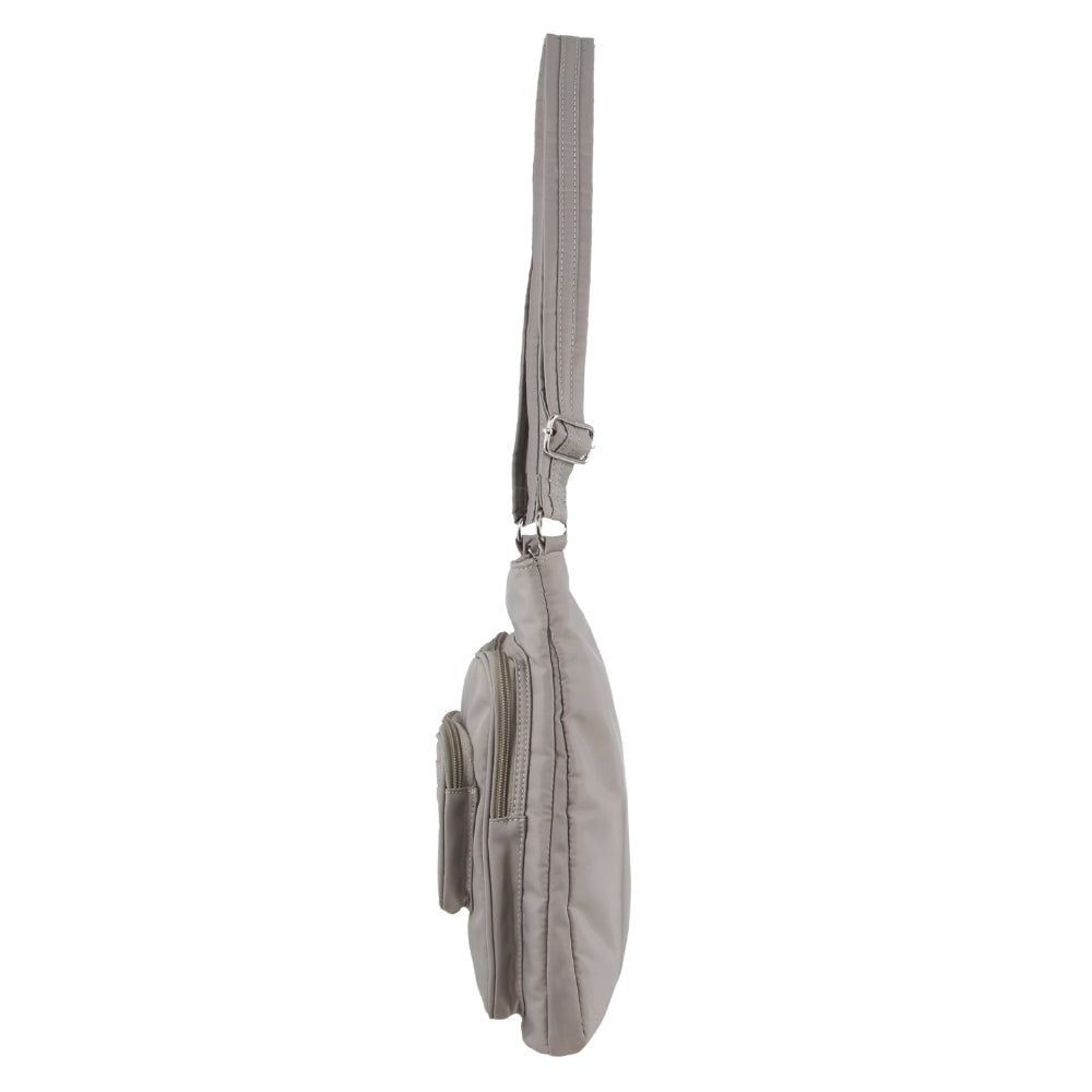 Anti-Theft Range Pierre Cardin Anti-Theft Cross Body Bag Feminino Cinzentas Marrom | 1253-GOVHD