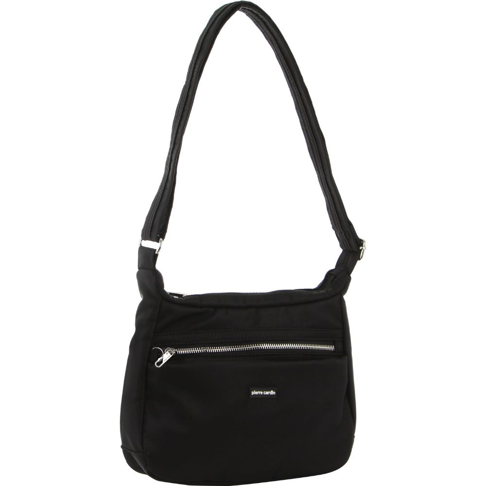 Anti-Theft Range Pierre Cardin Anti-Theft Cross Body Bag Feminino Pretas | 8629-RUCYG