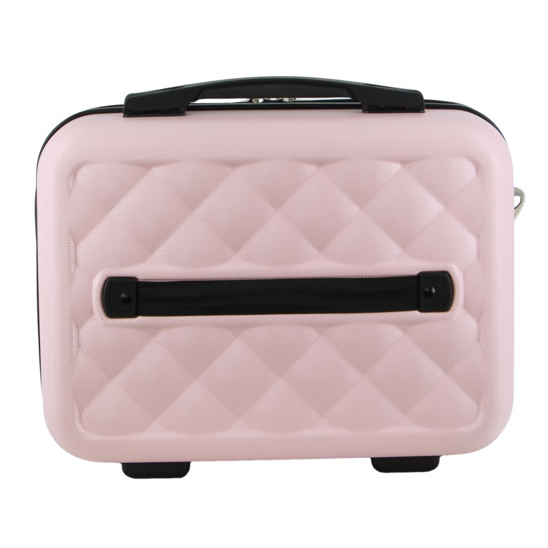 Bolsa De Cosméticos Pierre Cardin Hard Shell Beauty Case Travel Rosa | 7604-HJCNY