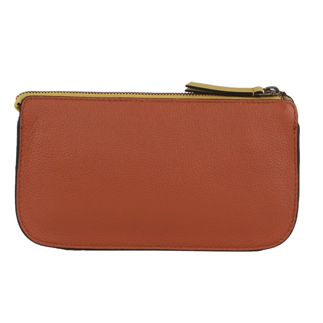 Bolsas Crossbody Pierre Cardin Leather Crossbody Clutch Bag Feminino Bege | 2685-OSLRM