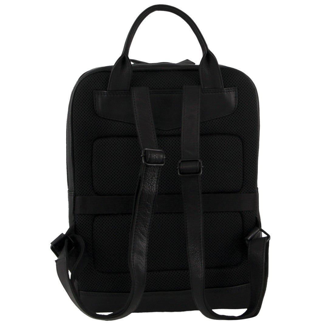 Business Computer Bags Pierre Cardin Leather Business Laptop Backpack Masculino Pretas | 3695-VTEXF