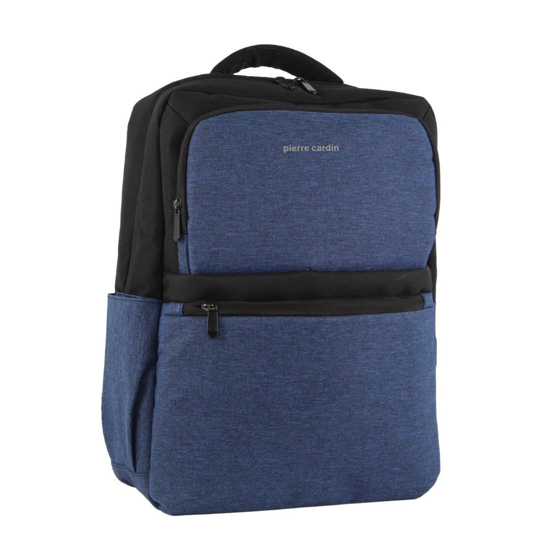 Business Computer Bags Pierre Cardin Travel & Business Backpack with Built-in USB Port Masculino Azul Marinho | 5374-NTLDM