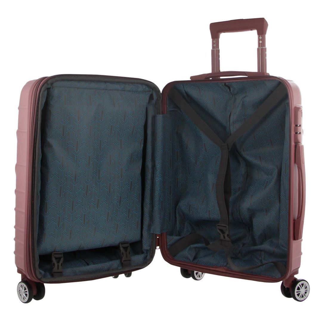 Cabin Cases Pierre Cardin 54cm CABIN Hard Shell Case Travel Rosa | 4891-SHKOZ