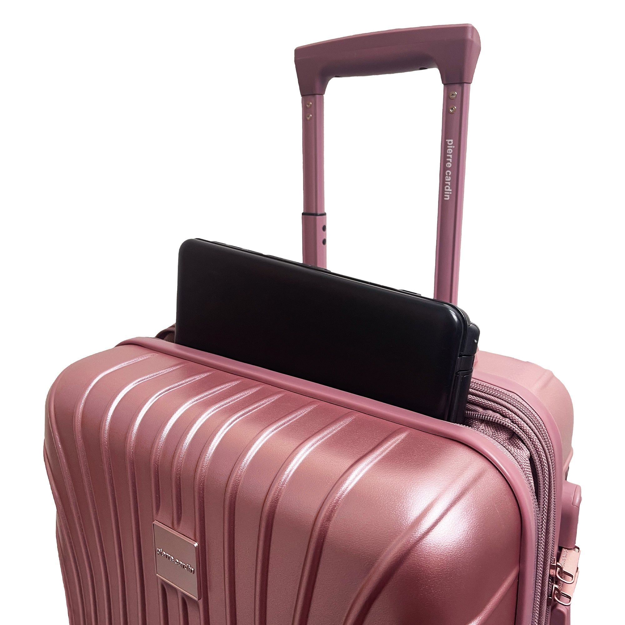 Cabin Cases Pierre Cardin 54cm CABIN Hard Shell Case Travel Rosa | 4891-SHKOZ