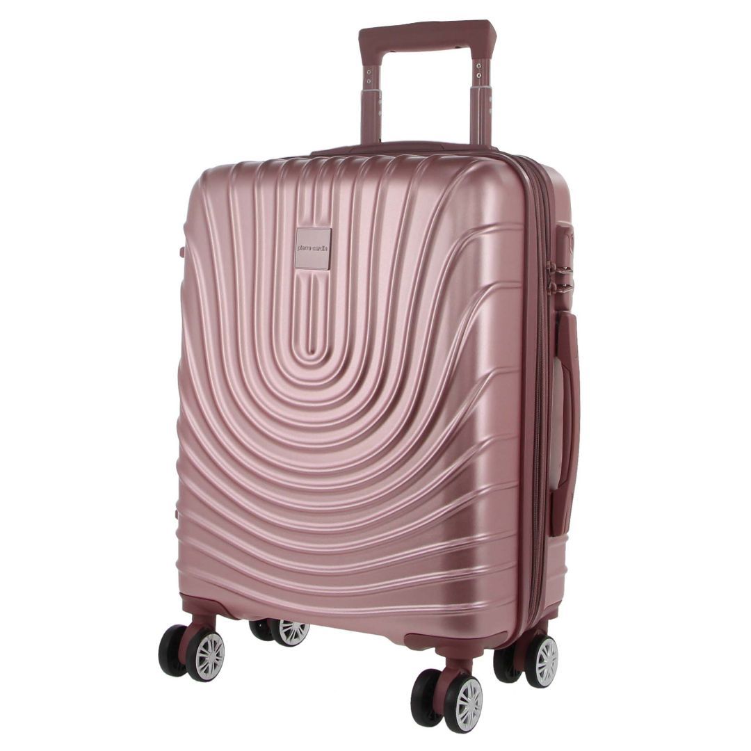 Cabin Cases Pierre Cardin 54cm CABIN Hard Shell Case Travel Rosa | 4891-SHKOZ