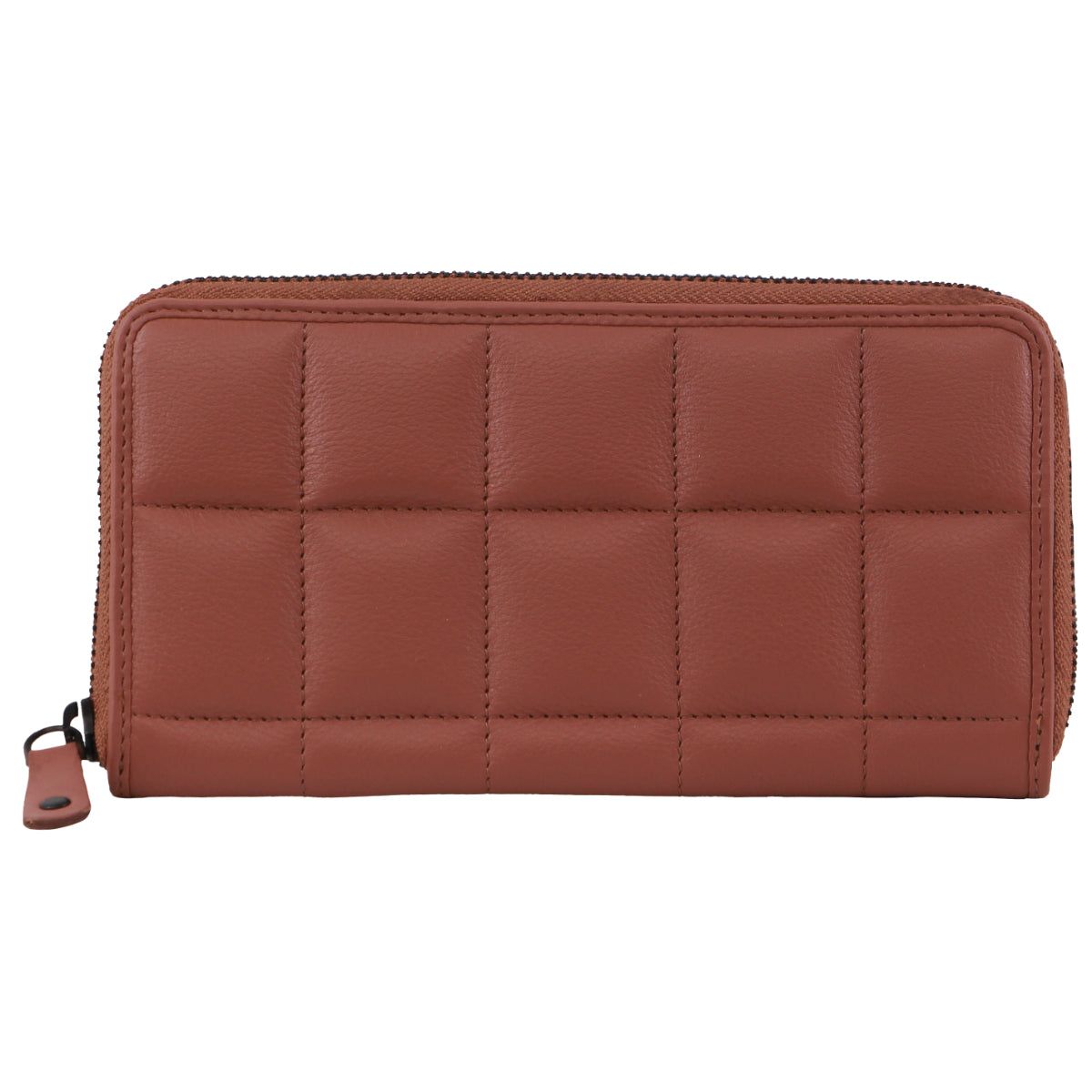 Carteira Com Zíper Pierre Cardin Italian Pleated Leather Zip Wallet Feminino Rosa | 8425-DETMY