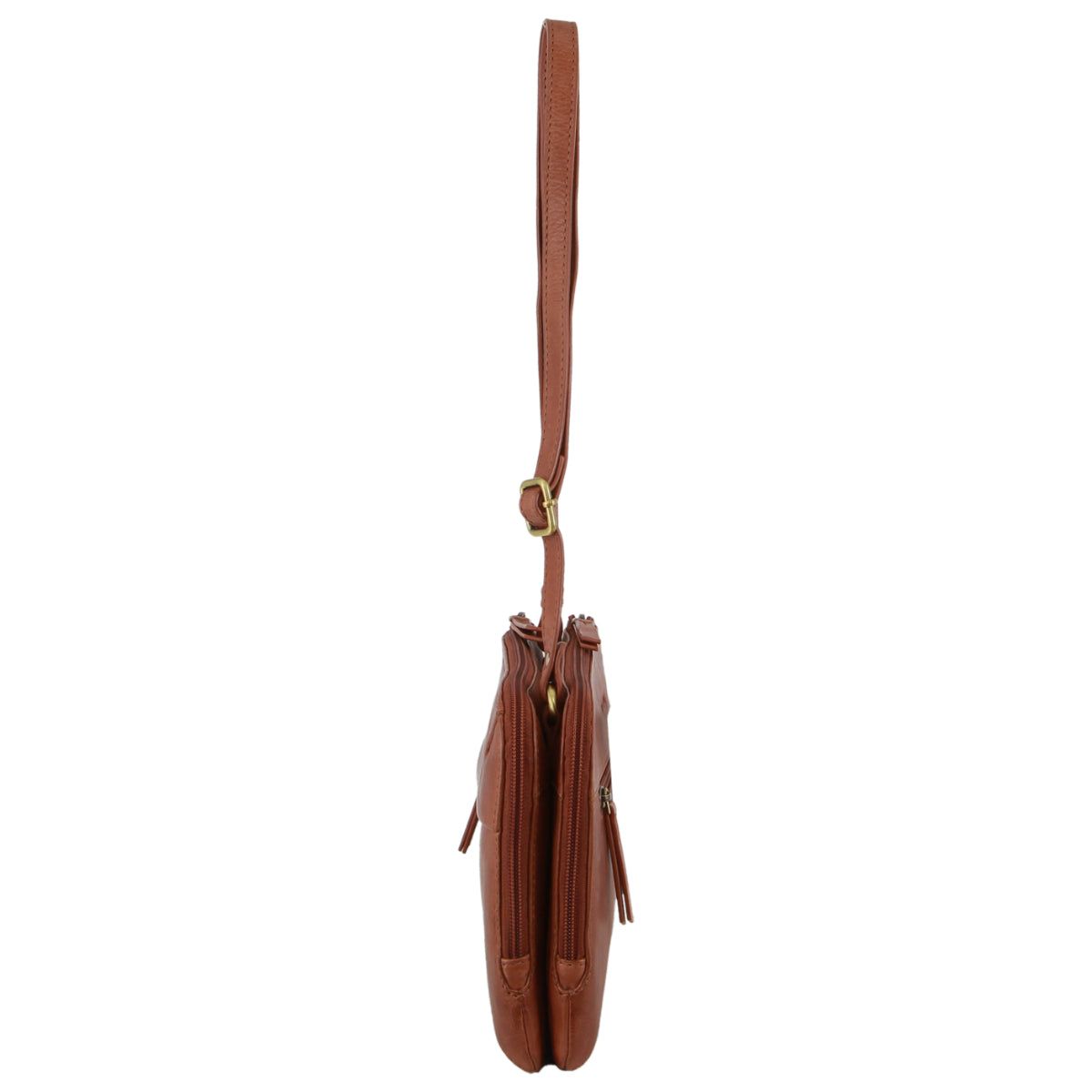 Clutch Pierre Cardin Leather Crossbody Bag Feminino Marrom | 4963-LBVEQ