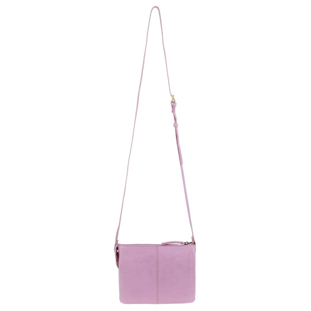 Clutch Pierre Cardin Leather Diamond Pattern Embossed Crossbody Bag Feminino Rosa | 7210-TLOUY