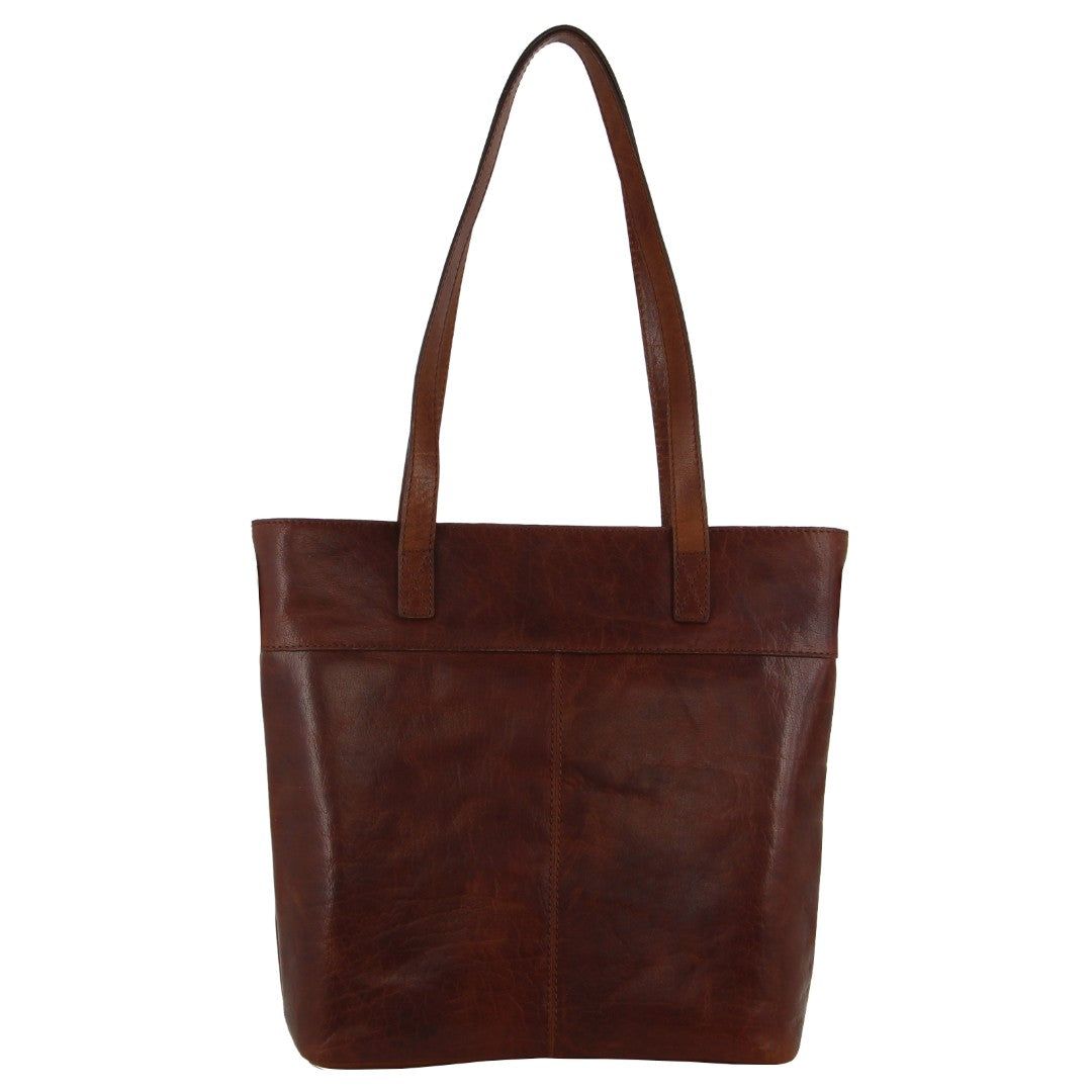 Handbags Pierre Cardin Leather Tote Bag Feminino Marrom | 6589-ISWVQ