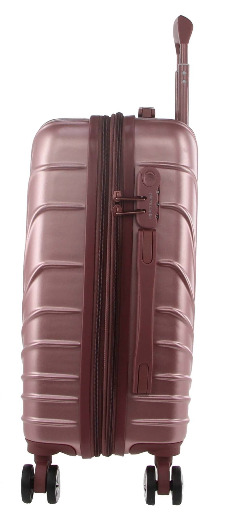 Hard Shell Cases Pierre Cardin 80cm LARGE Hard Shell Case Travel Rosa | 3620-DNCWT