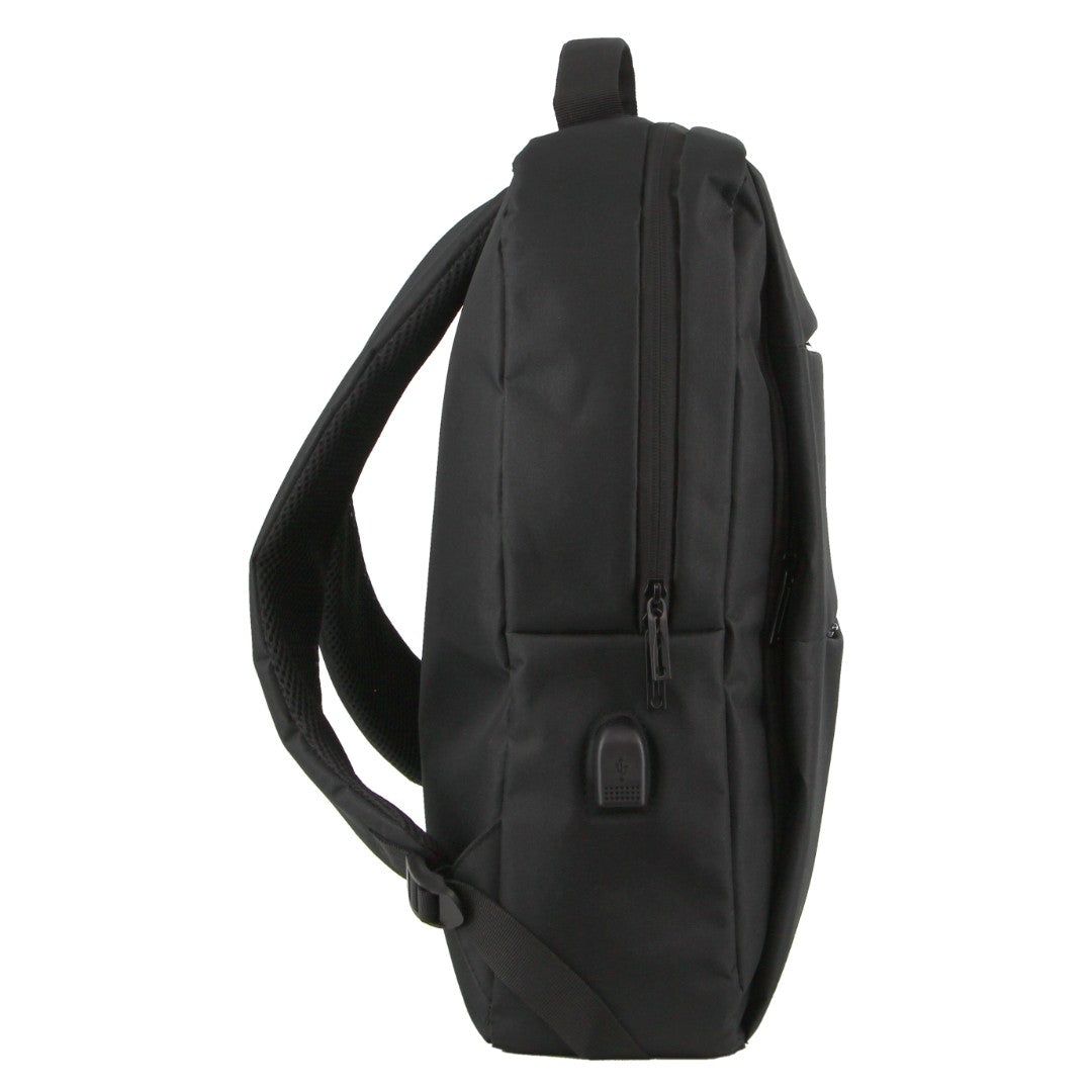 Laptop Pierre Cardin Travel & Business Backpack with Built-in USB Port Travel Pretas | 7563-VCITK