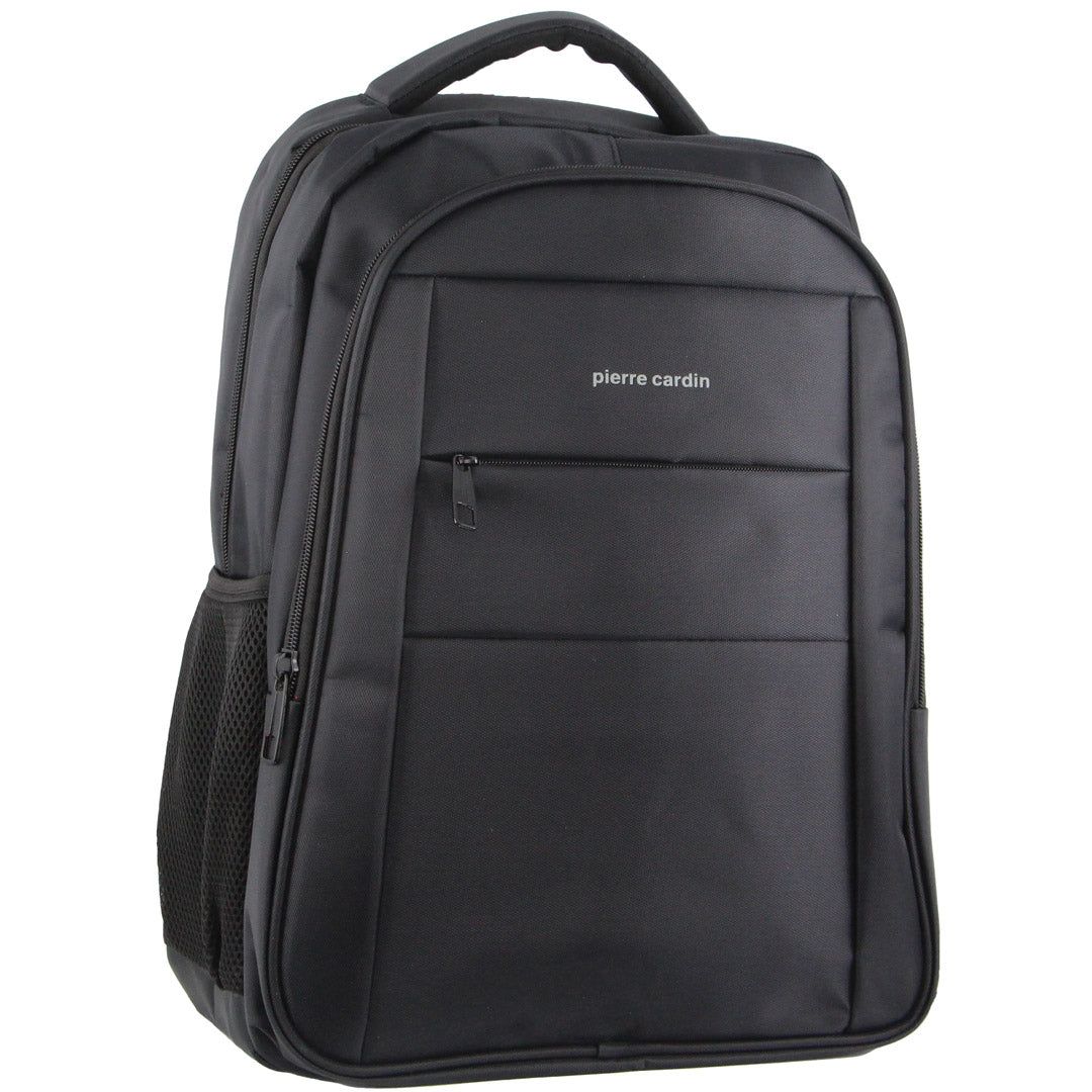 Laptop Pierre Cardin Travel & Business Backpack with Built-in USB Port Travel Pretas | 7048-NGVBQ