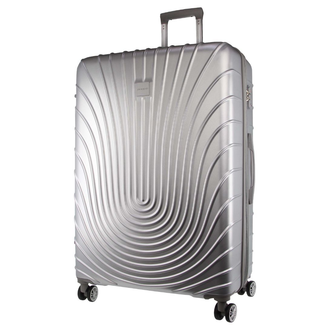 Malas De Viagem Pierre Cardin 70cm MEDIUM Hard Shell Case Travel Prateadas | 7692-QNXJW