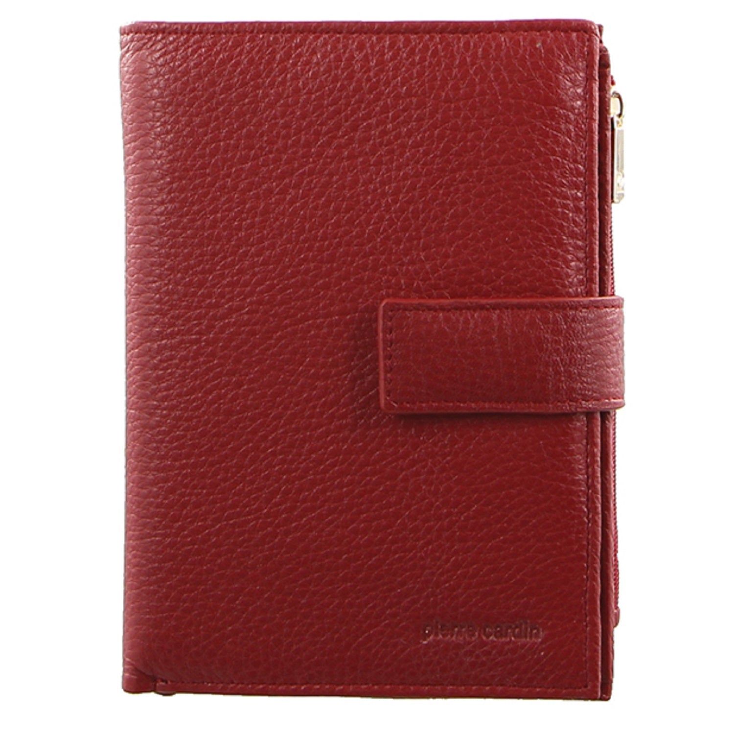 Medium Wallets Pierre Cardin Italian Leather Tab Wallet Feminino Luz Turquesa | 0278-QYKAT