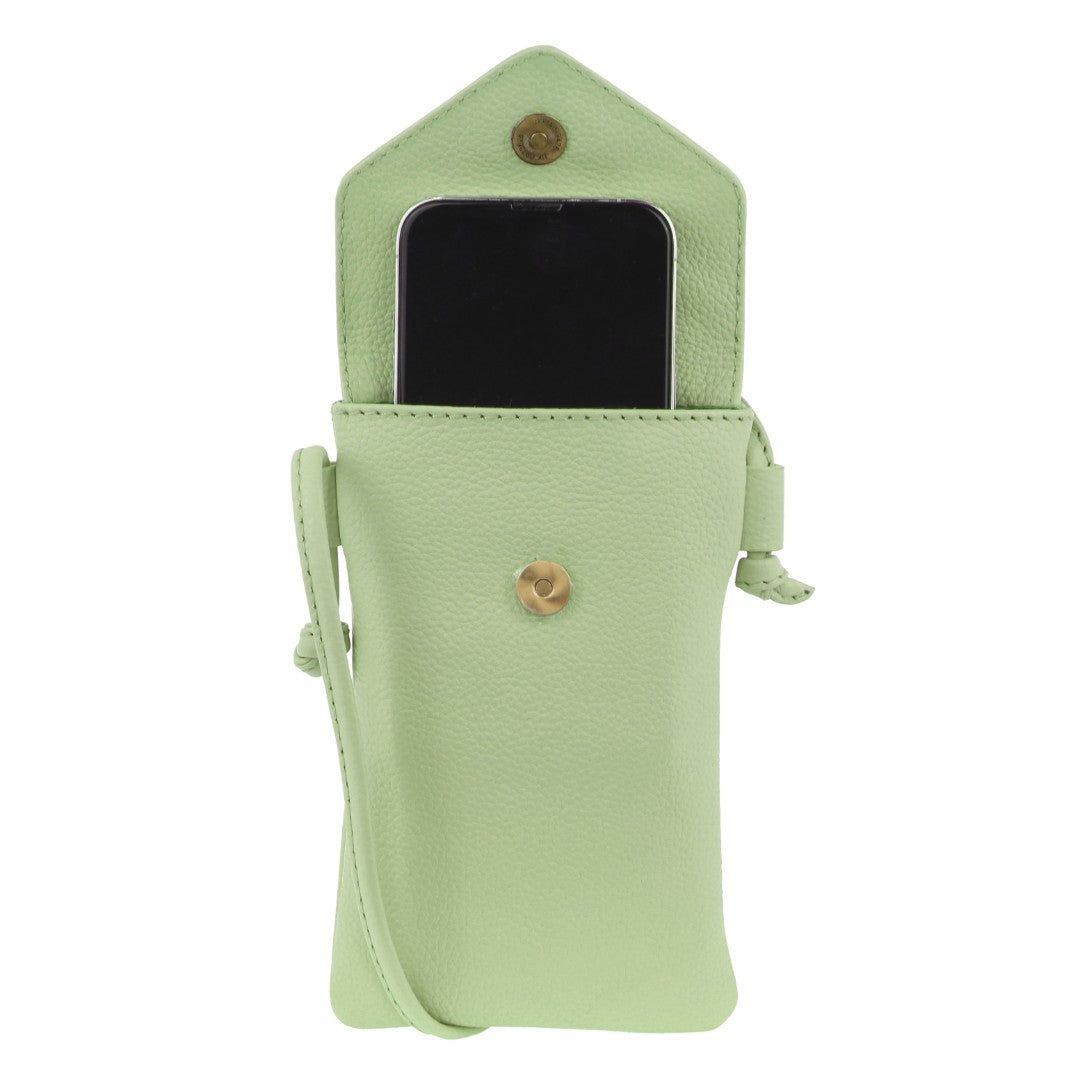 Mobile Phone Wallets Pierre Cardin Leather Phone Bag Feminino Jade | 9416-BKTPL