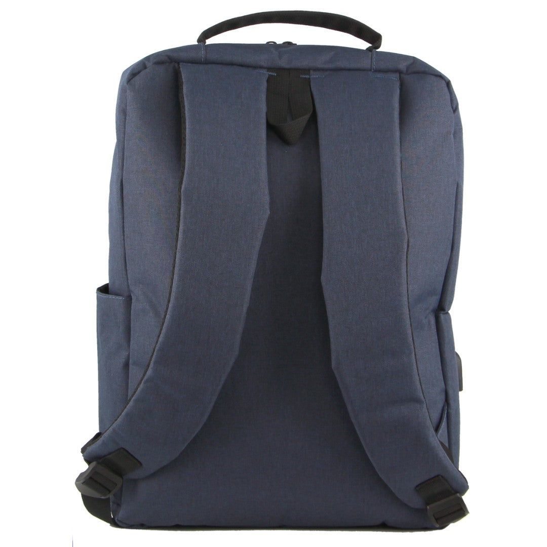 Mochila De Viagem Pierre Cardin Travel & Business Backpack with Built-in USB Port Travel Azul Marinho | 3269-KTVZA