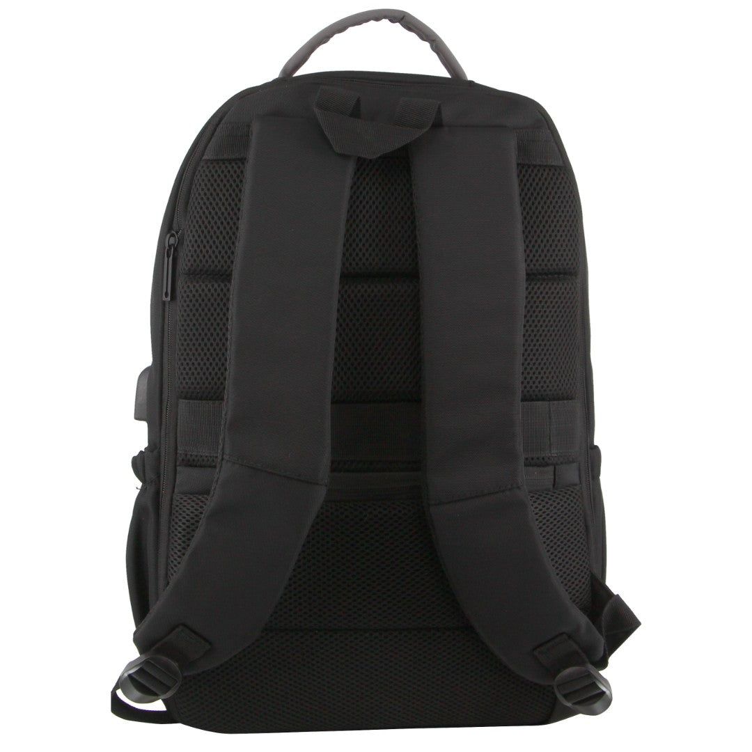 Mochila De Viagem Pierre Cardin Travel & Business Backpack with Built-in USB Port Travel Cinzentas Escuro | 0796-XQNRL