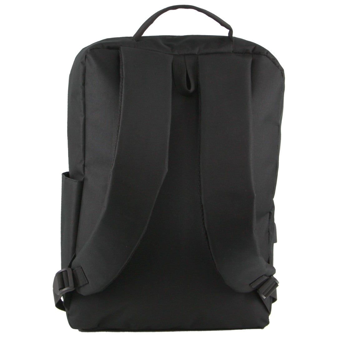 Mochilas Pierre Cardin Travel & Business Backpack with Built-in USB Port Masculino Pretas | 6032-PUXDH