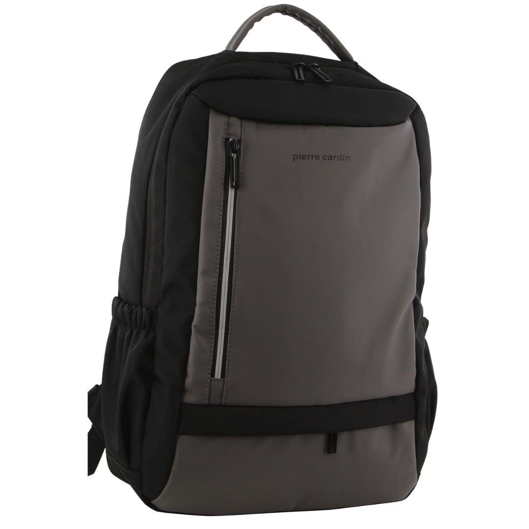 Mochilas Pierre Cardin Travel & Business Backpack with Built-in USB Port Masculino Cinzentas Escuro | 4103-KQFIM