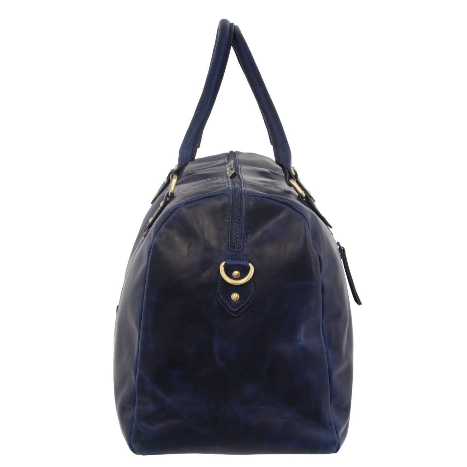 Overnight Bags Pierre Cardin Smooth Leather Overnight Bag Travel Midnight | 5619-EVLFI