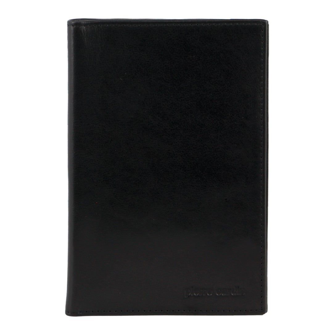 Passport Wallets Pierre Cardin Leather Travel Passport Wallet Masculino Pretas | 6429-OKETC