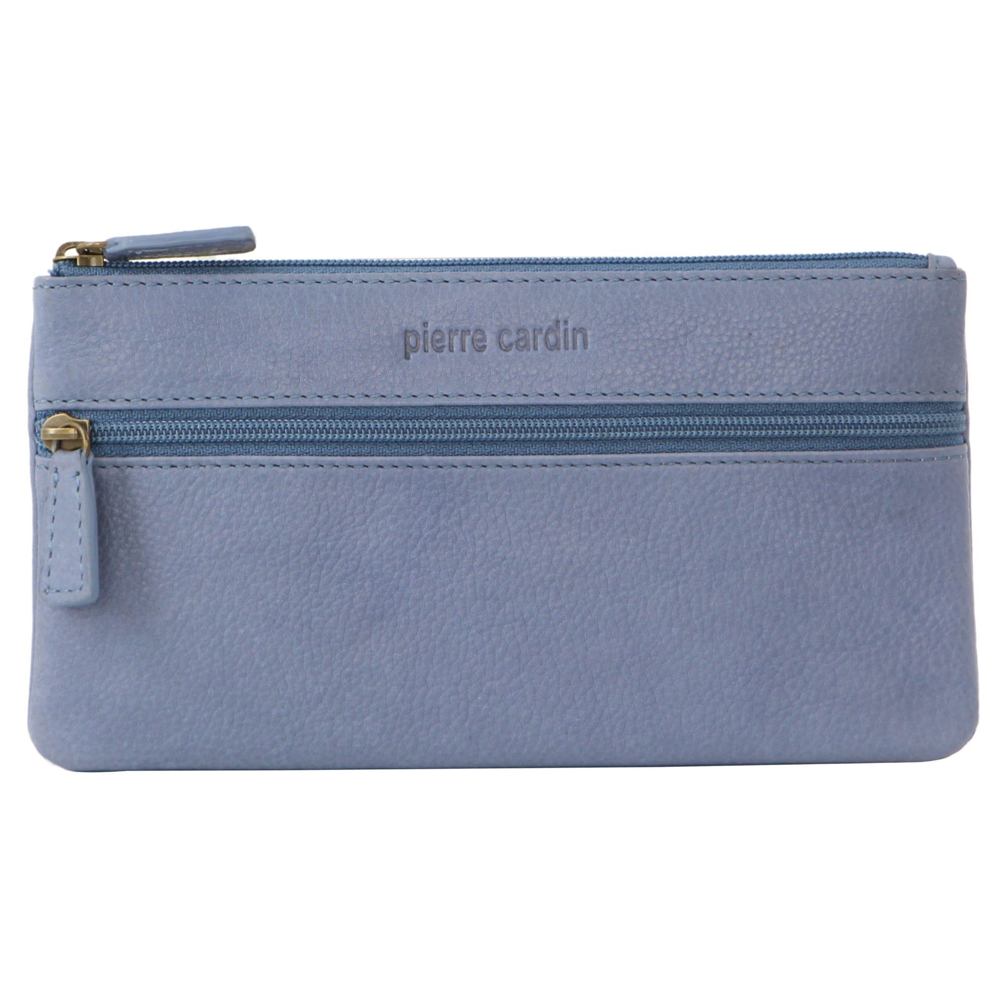 Porta Moedas Pierre Cardin Genuine Leather Coin Purse Feminino Marrom | 2350-DQVGZ