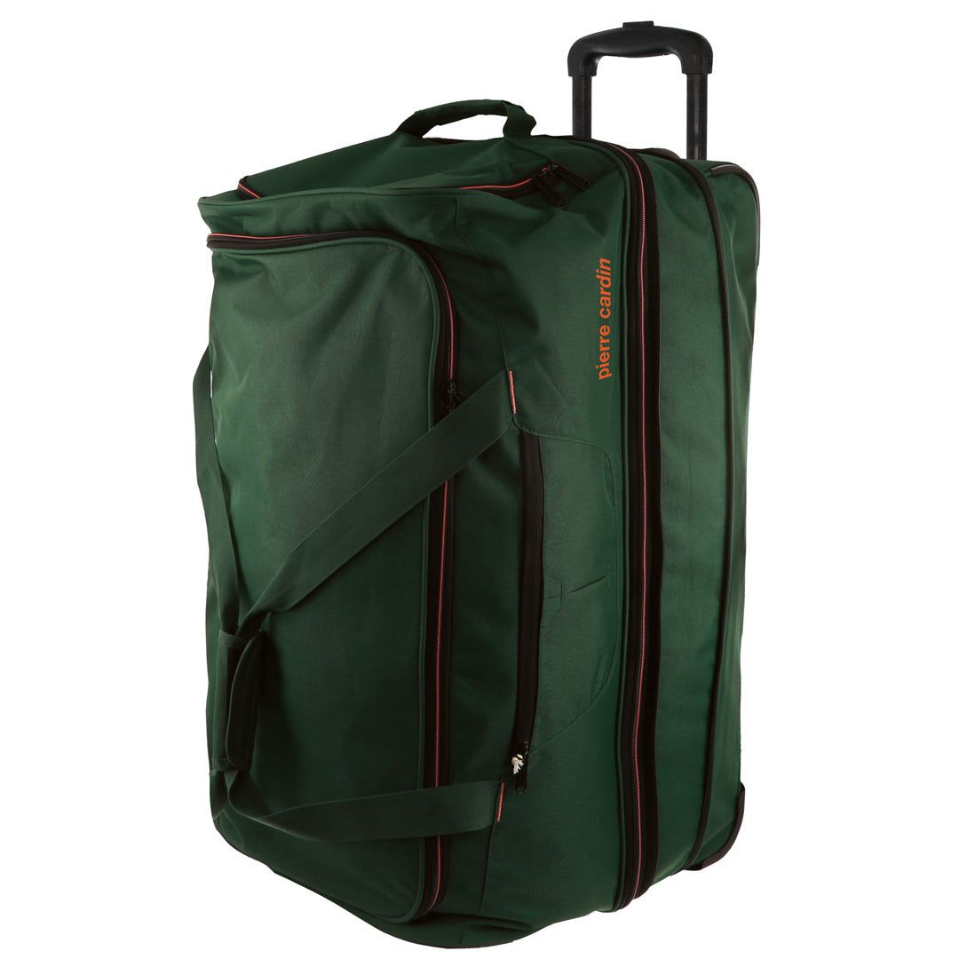 Soft Shell Cases Pierre Cardin 72cm Medium Soft Trolley Case Travel Verdes | 1345-AQSFX