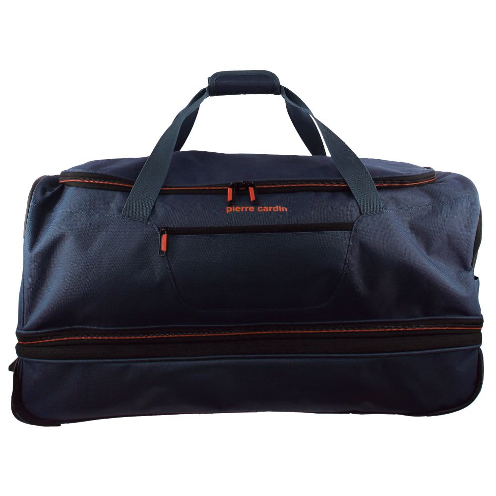 Soft Shell Cases Pierre Cardin 82cm Large Soft Trolley Case Travel Azul Marinho | 0724-BGJUT