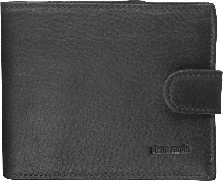 Tab Wallets Pierre Cardin Italian Leather Wallet Card Holder Masculino Pretas | 4735-YUQKZ