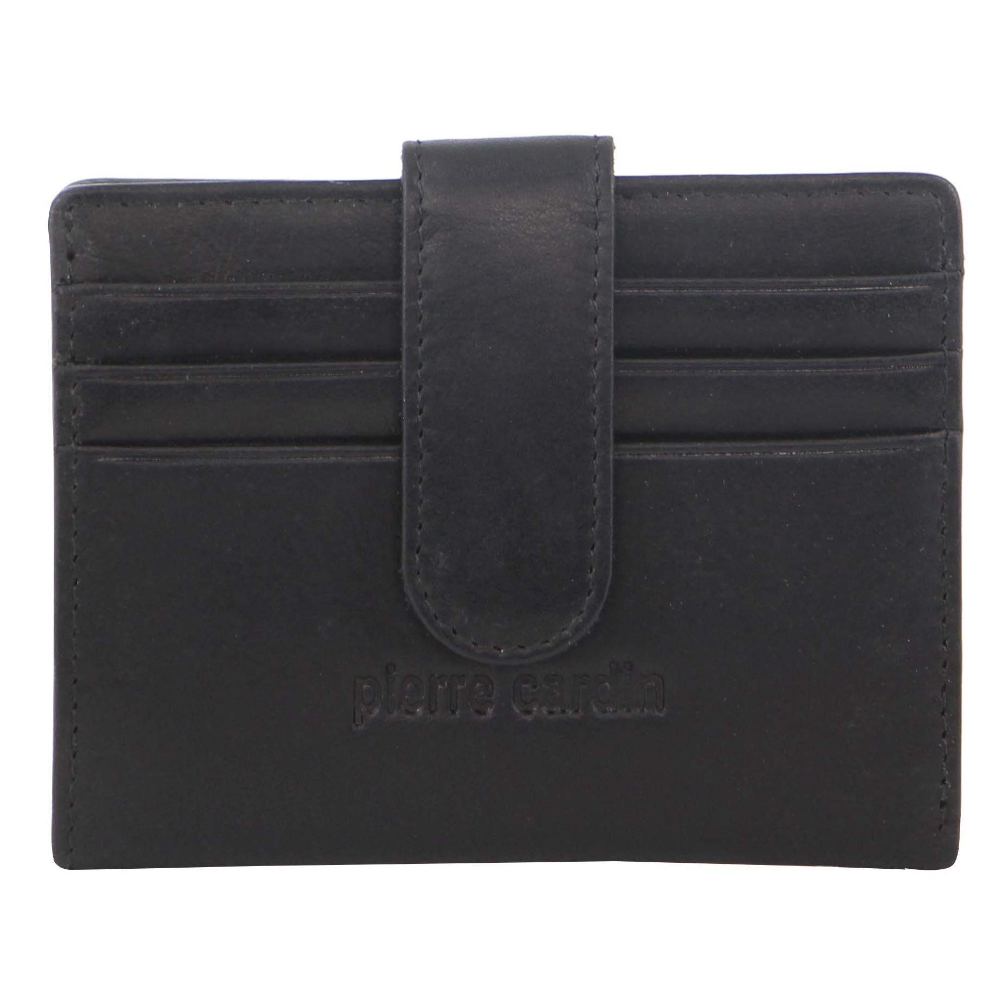 Tab Wallets Pierre Cardin Leather Bi-Fold Card Holder Wallet Masculino Marrom | 2415-TGKDC